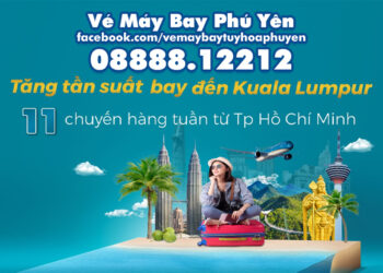 Vé máy bay Phú Yên ➡ HCM ⬅ cập nhật ngày 24/07/2022