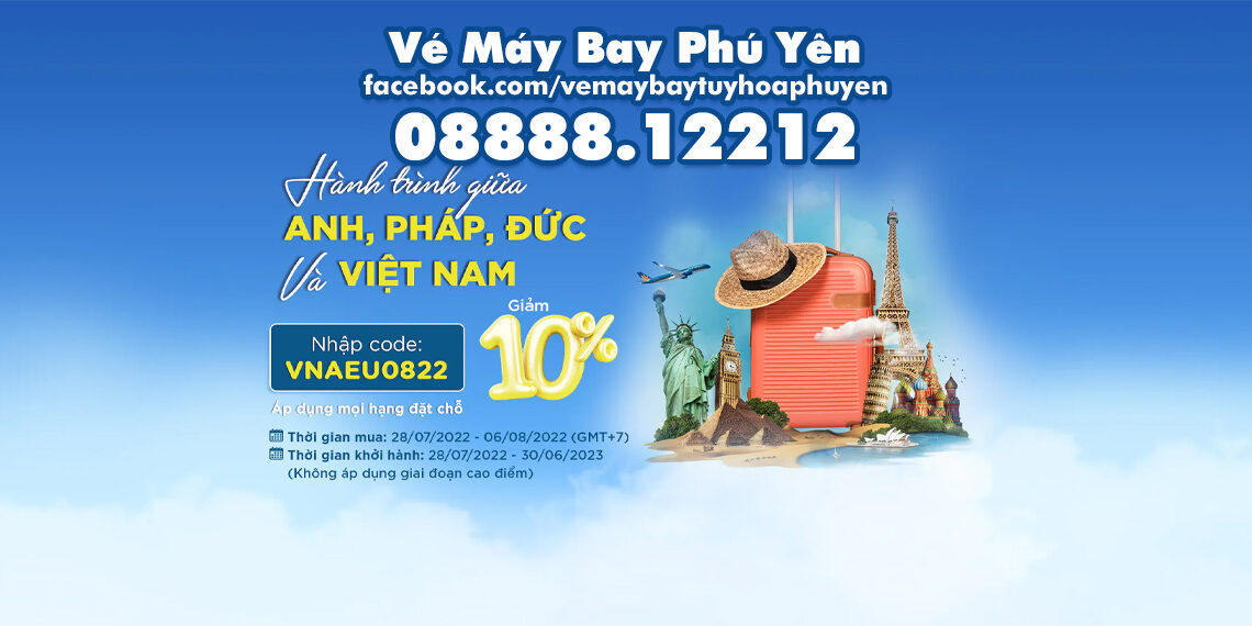 Vé máy bay Phú Yên ➡ HCM ⬅ cập nhật ngày 31/07/2022