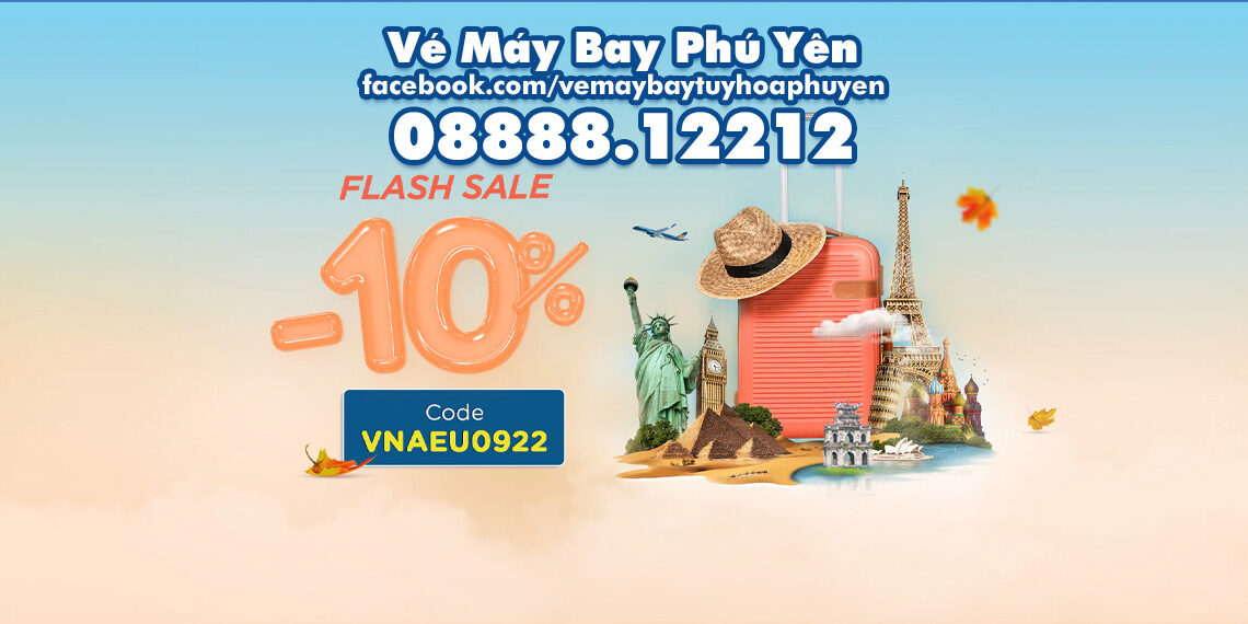 Vé máy bay Phú Yên➡Sài Gòn⬅cập nhật ngày 18/09/2022