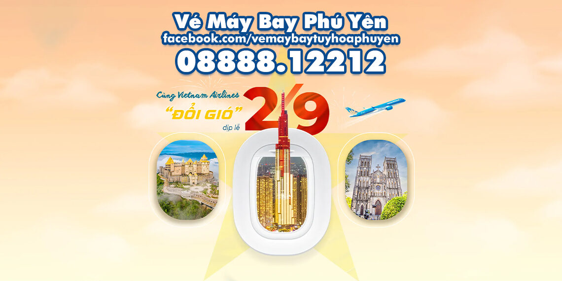 Vé máy bay Tuy Hòa➡Sài Gòn⬅cập nhật ngày 03/09/2023